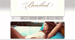 Desktop Screenshot of brushedtanningstudio.com